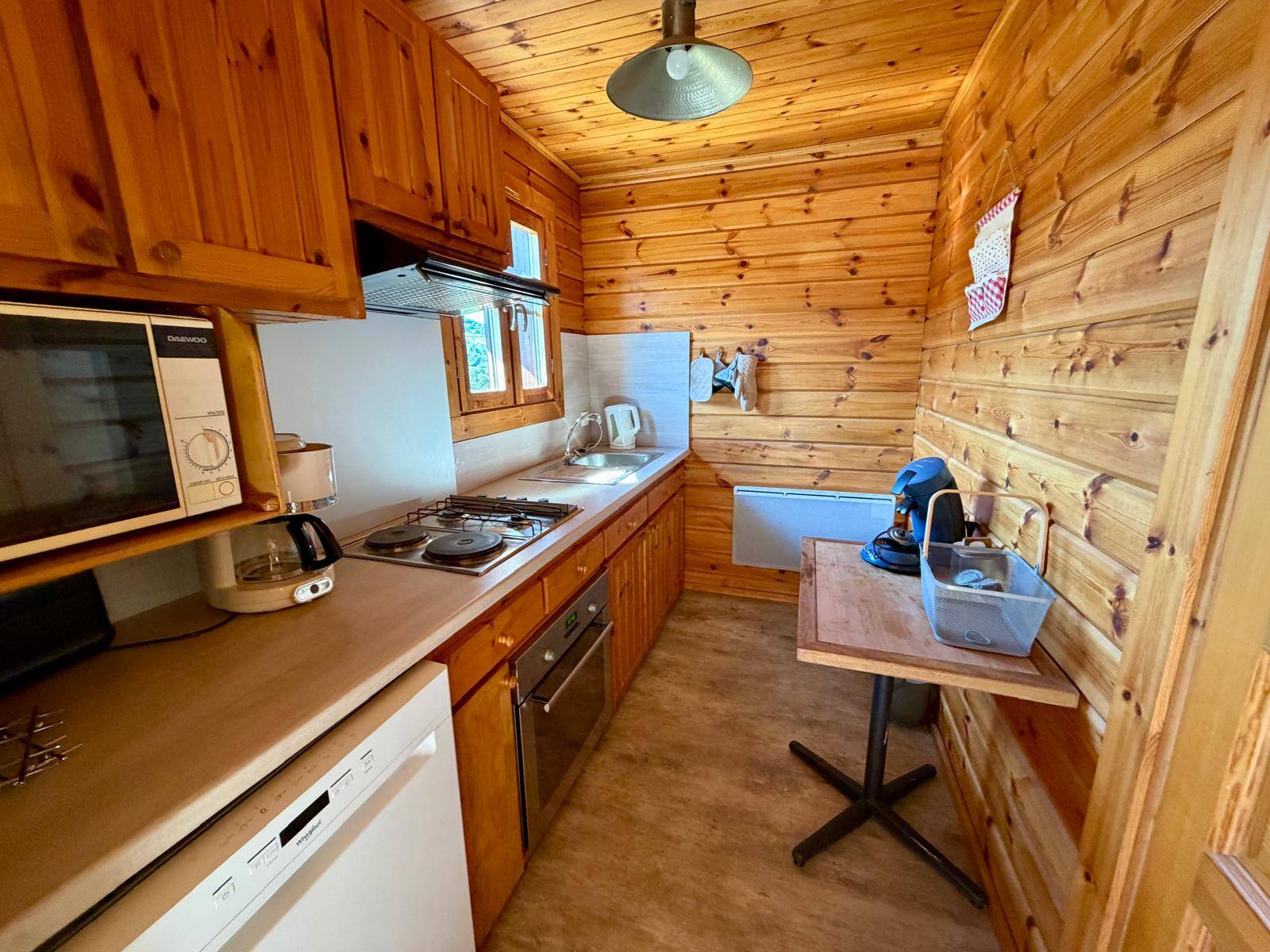Cuisine équipée du chalet