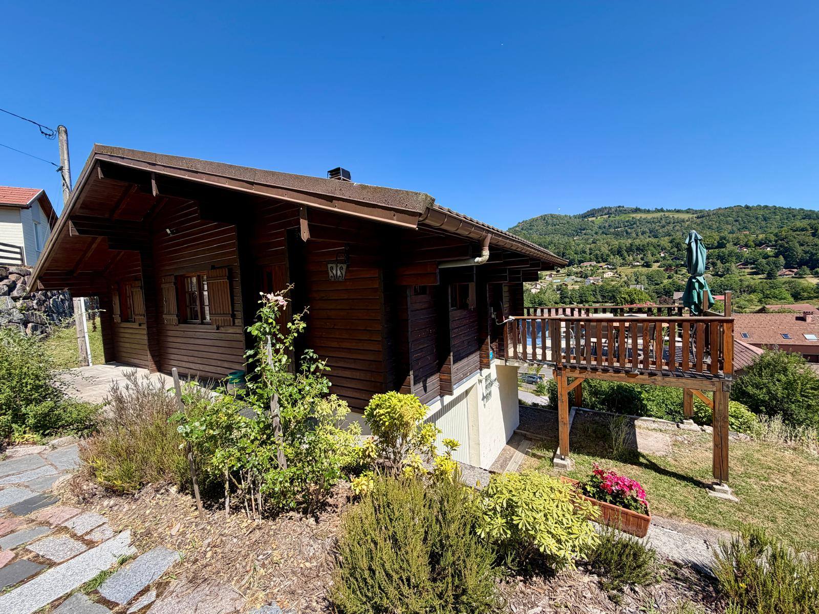 Jardin privatif du chalet